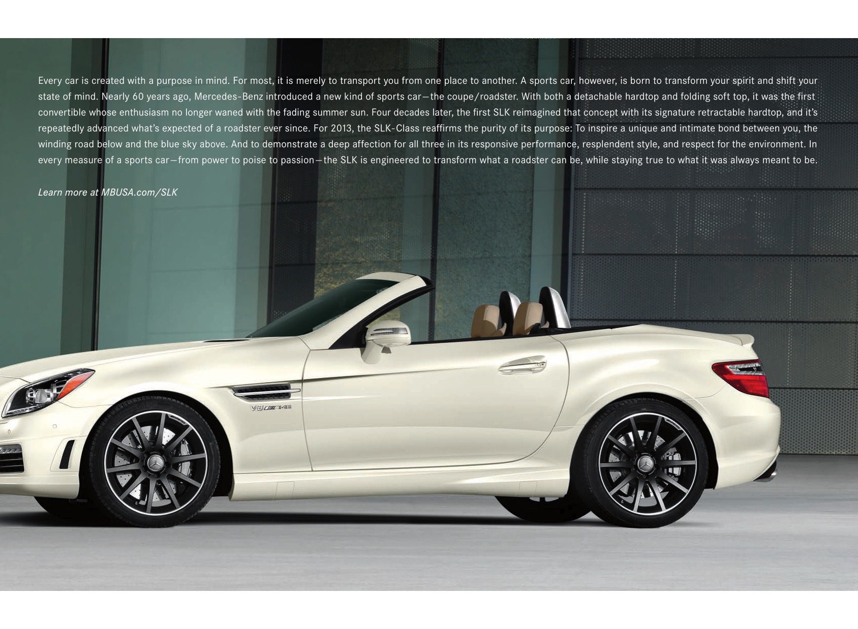 2013 Mercedes-Benz SLK Brochure Page 14